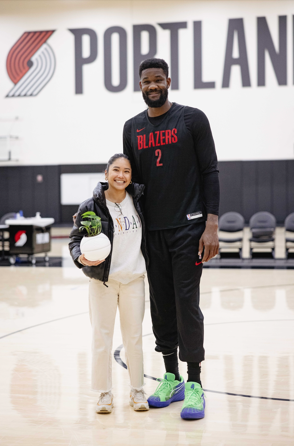 The Give and Grow x Deandre Ayton Foundation x Portland 2024